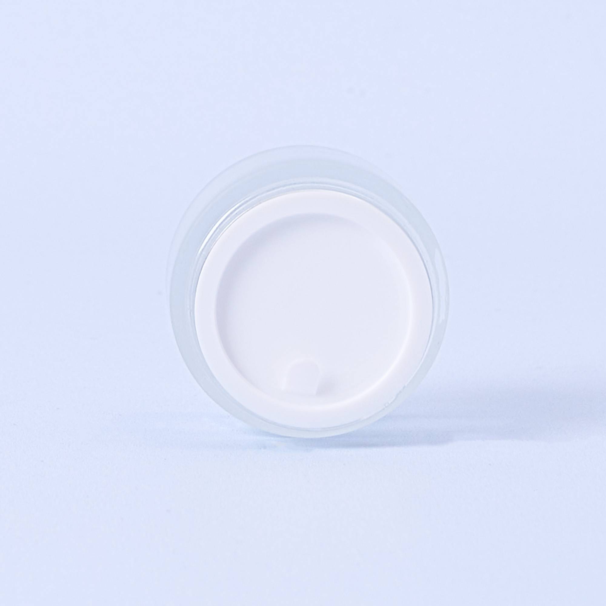 10021 15ml Frosted Jar With Silver Lid - Box of 10