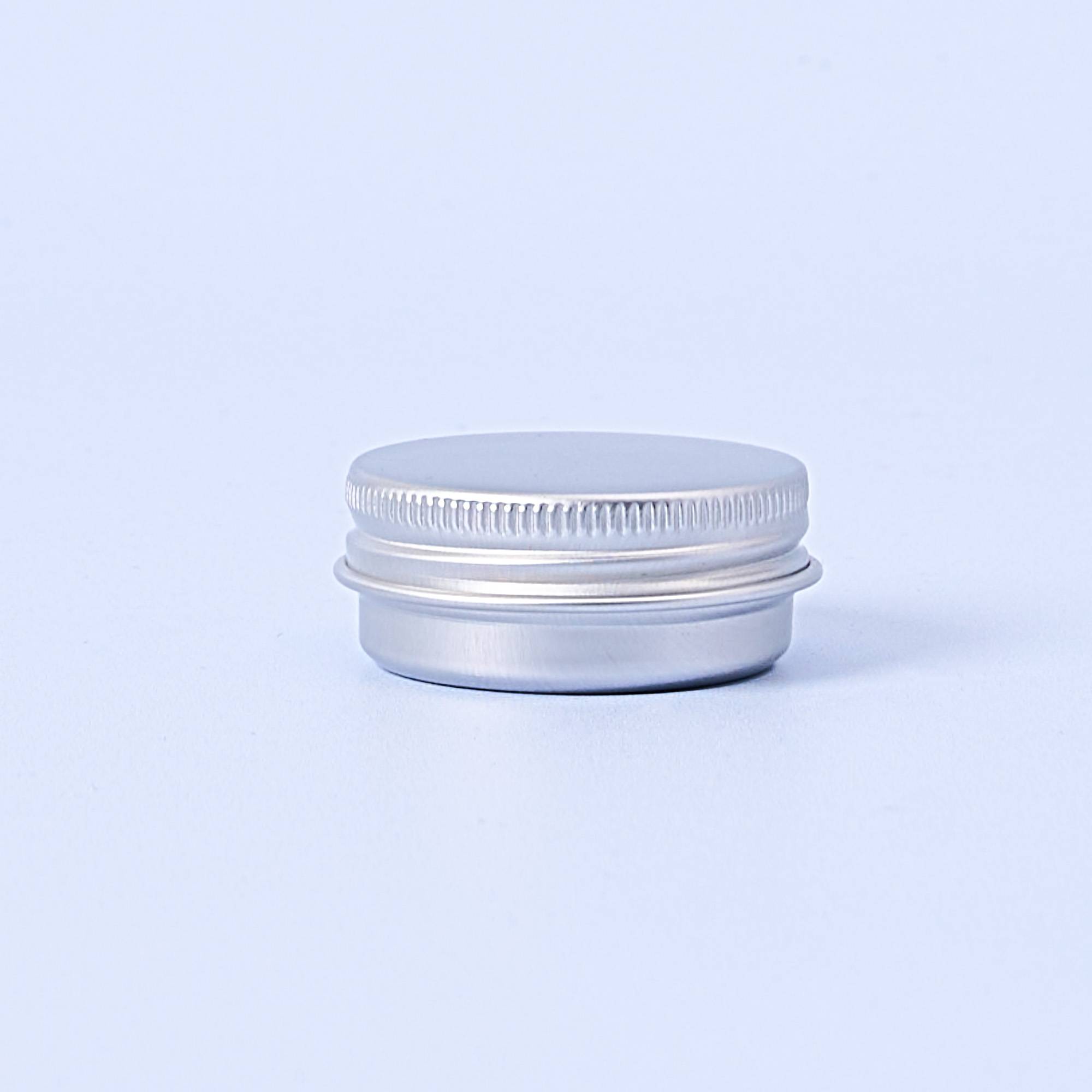 10027 15ml Aluminium Silver Jar - Box of 10