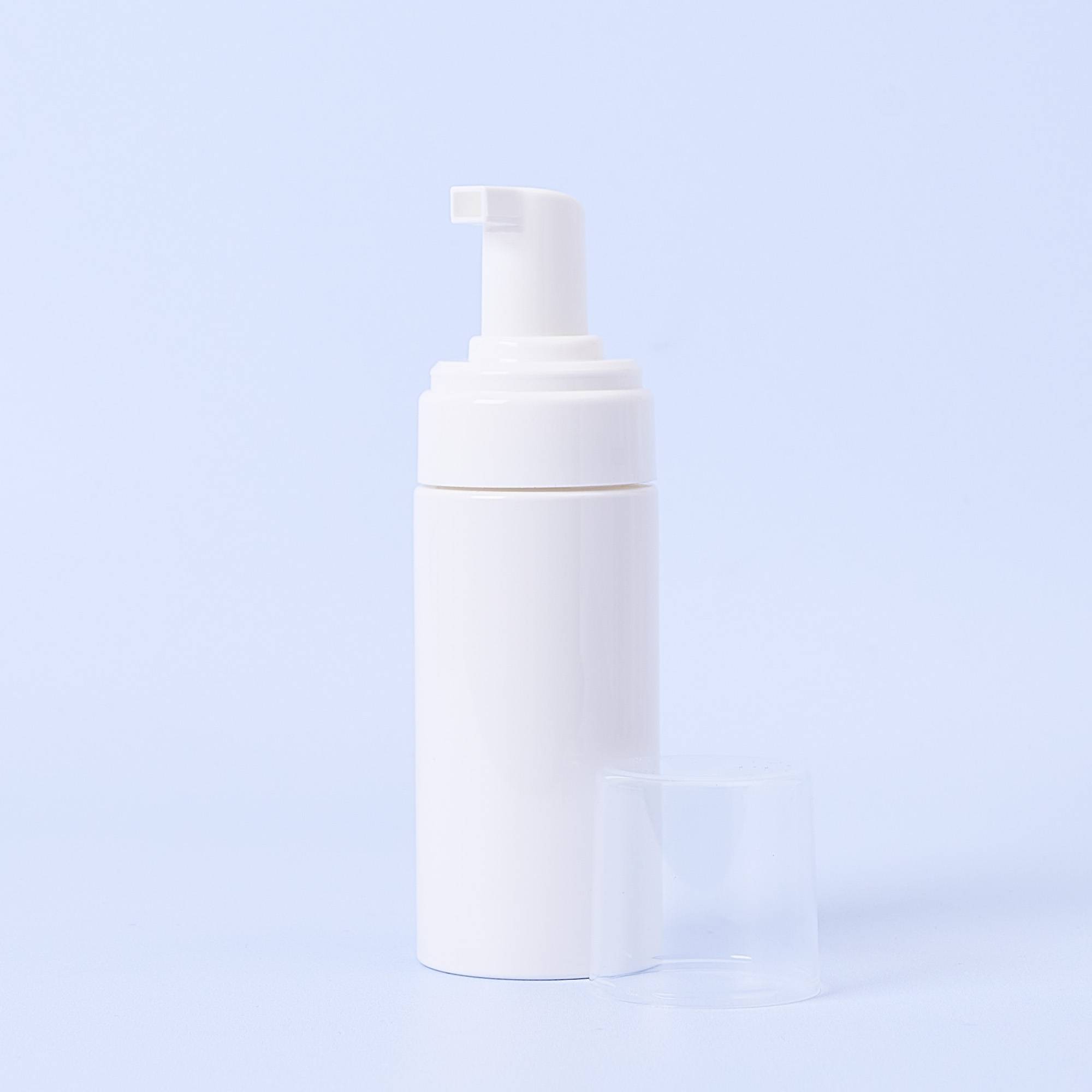 10109 120ml PET White Bottle With White Foam Pump - Box of 10
