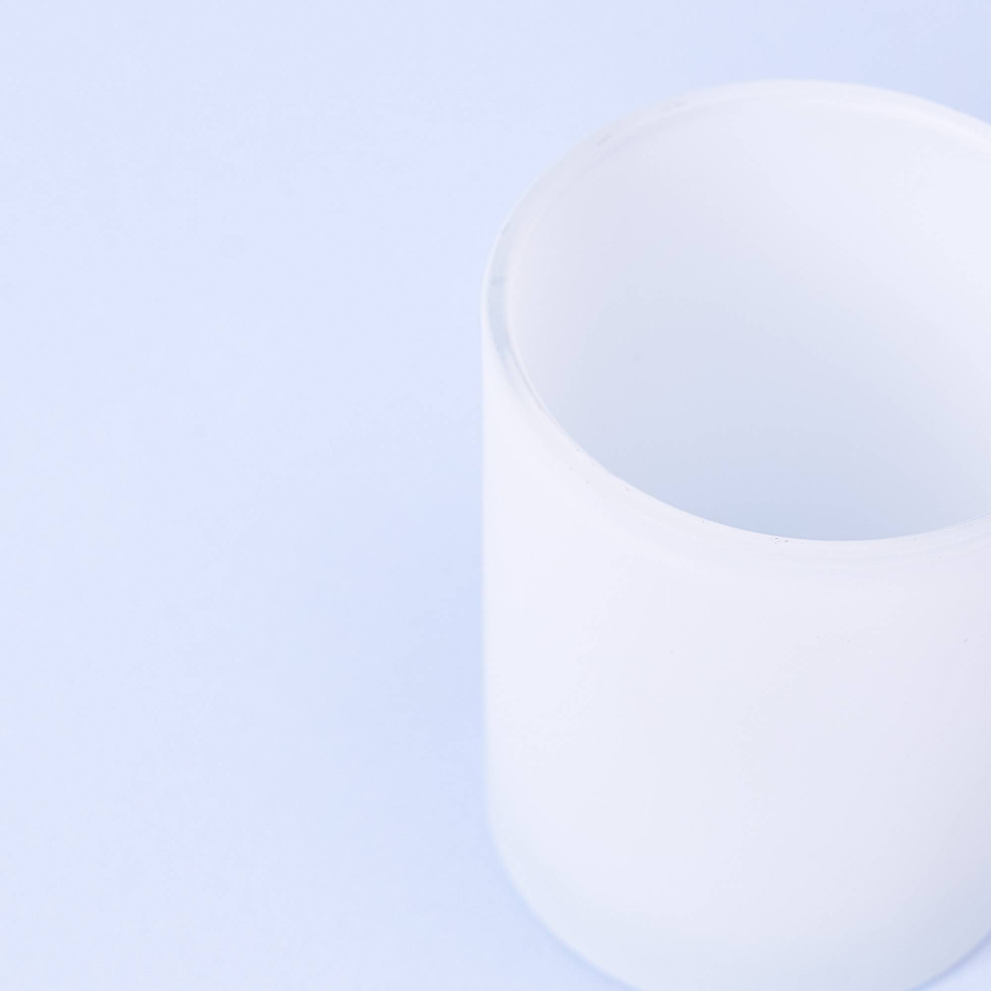 10264 20cl Matte White Candle Glass - Box of 6