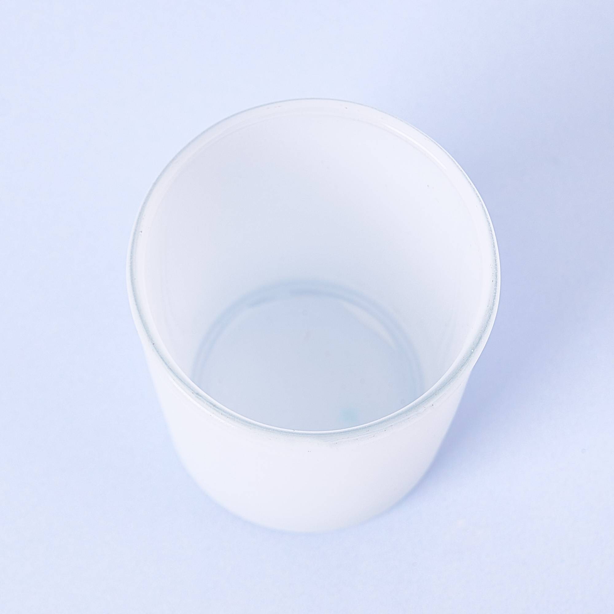 10290 9cl Matte White Candle Glass - Box of 6