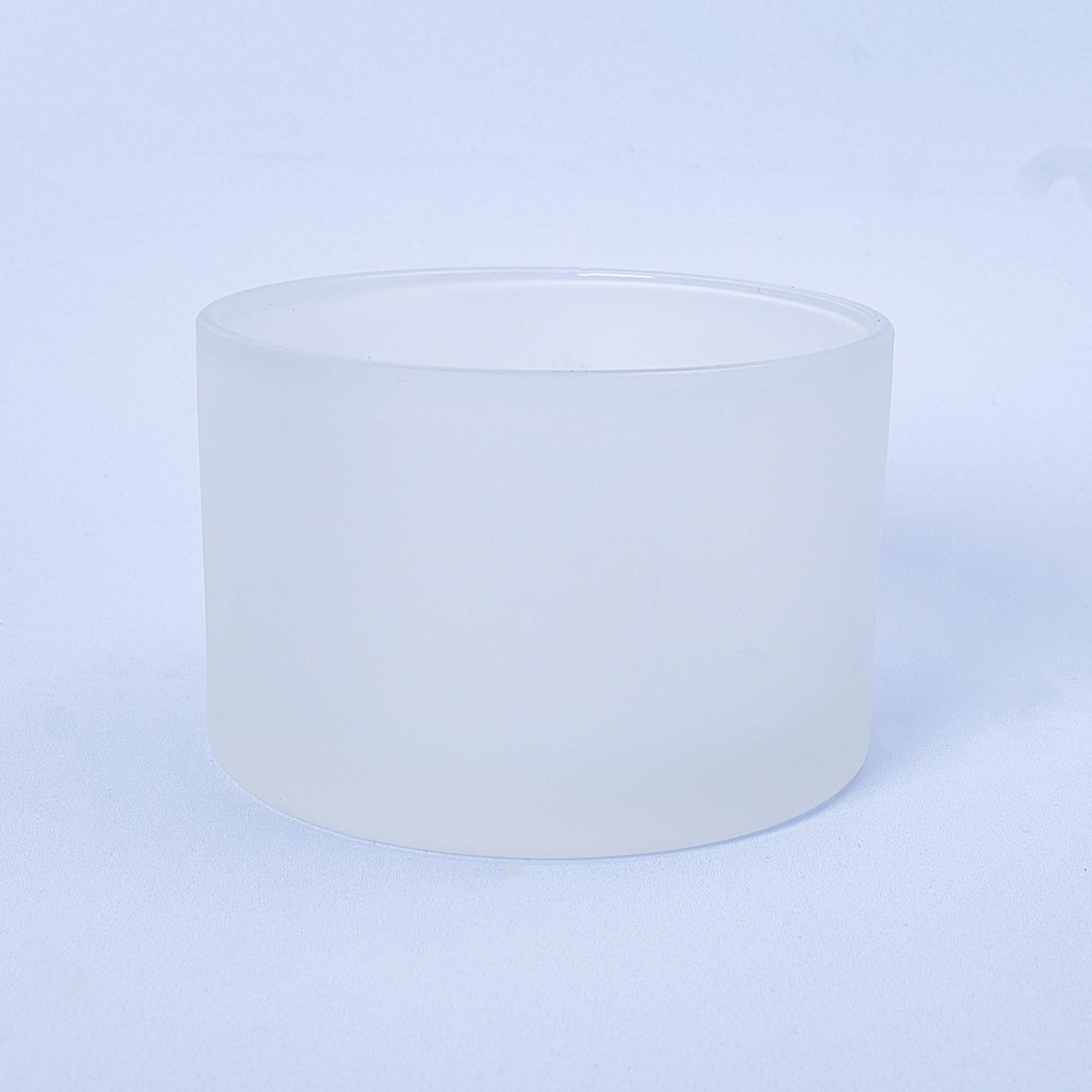 10987 55cl Frosted Candle Glass - Box of 6