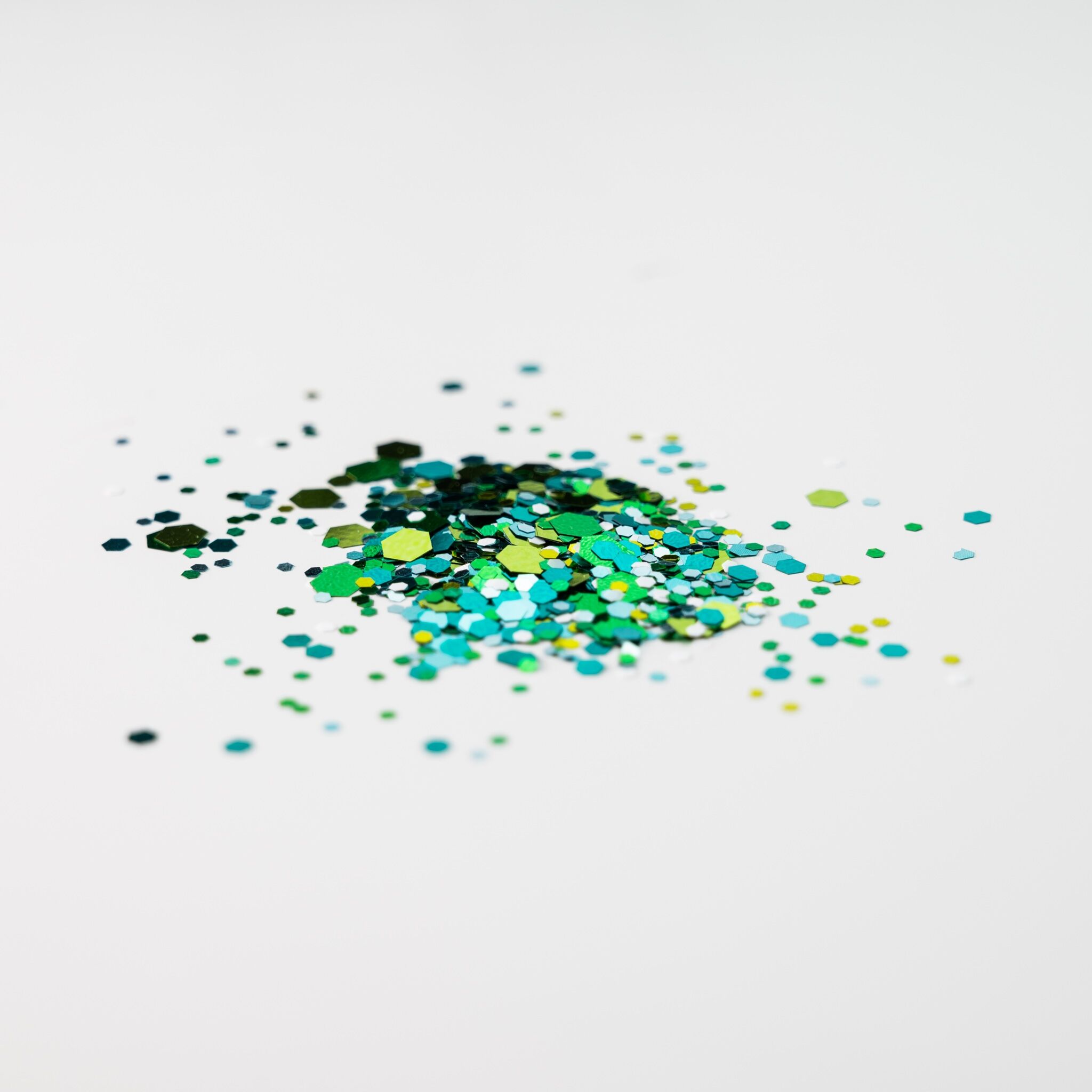 2326 Chunky Green Glitter