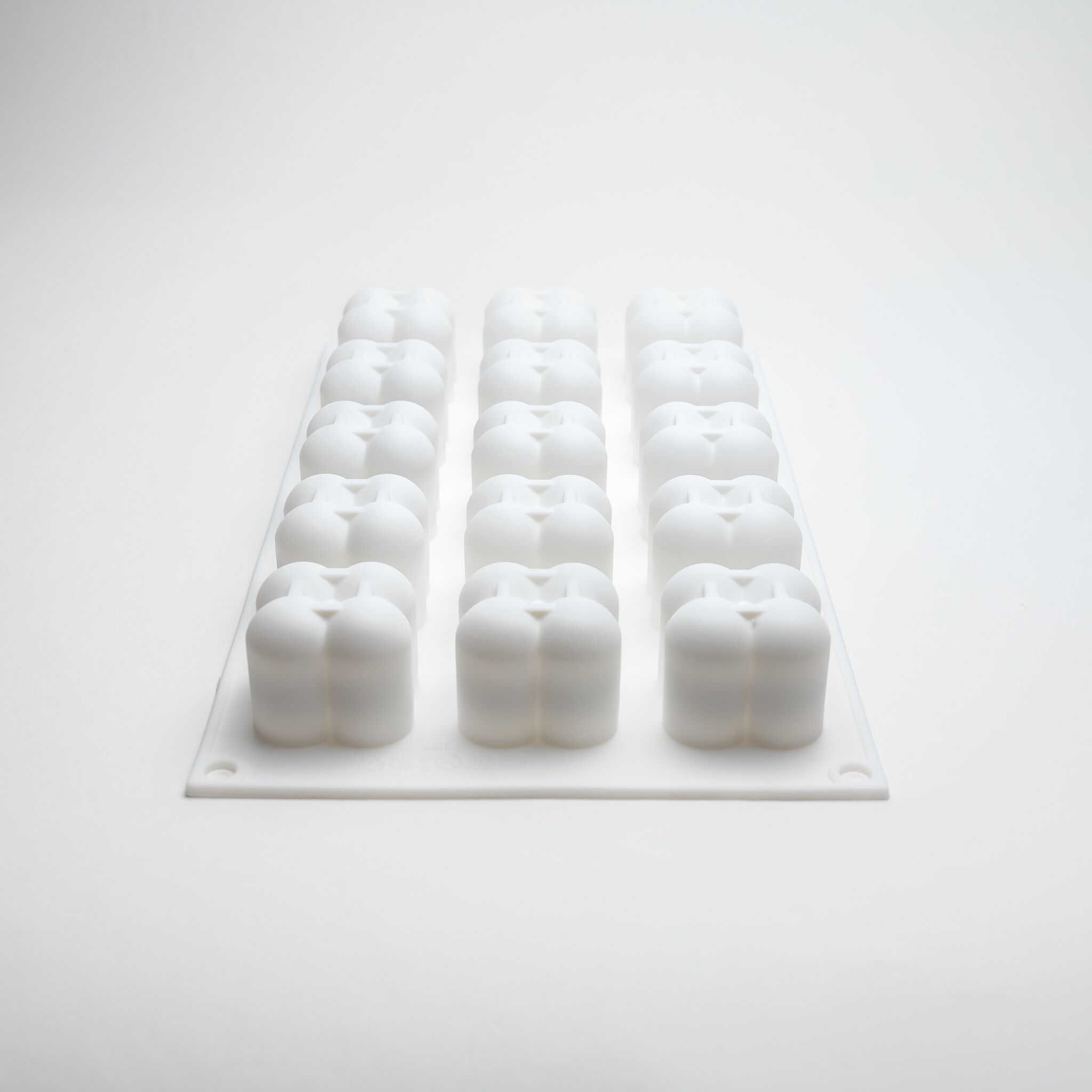 3406 Silicone Small Bubble Candle Mould - Tray of 15