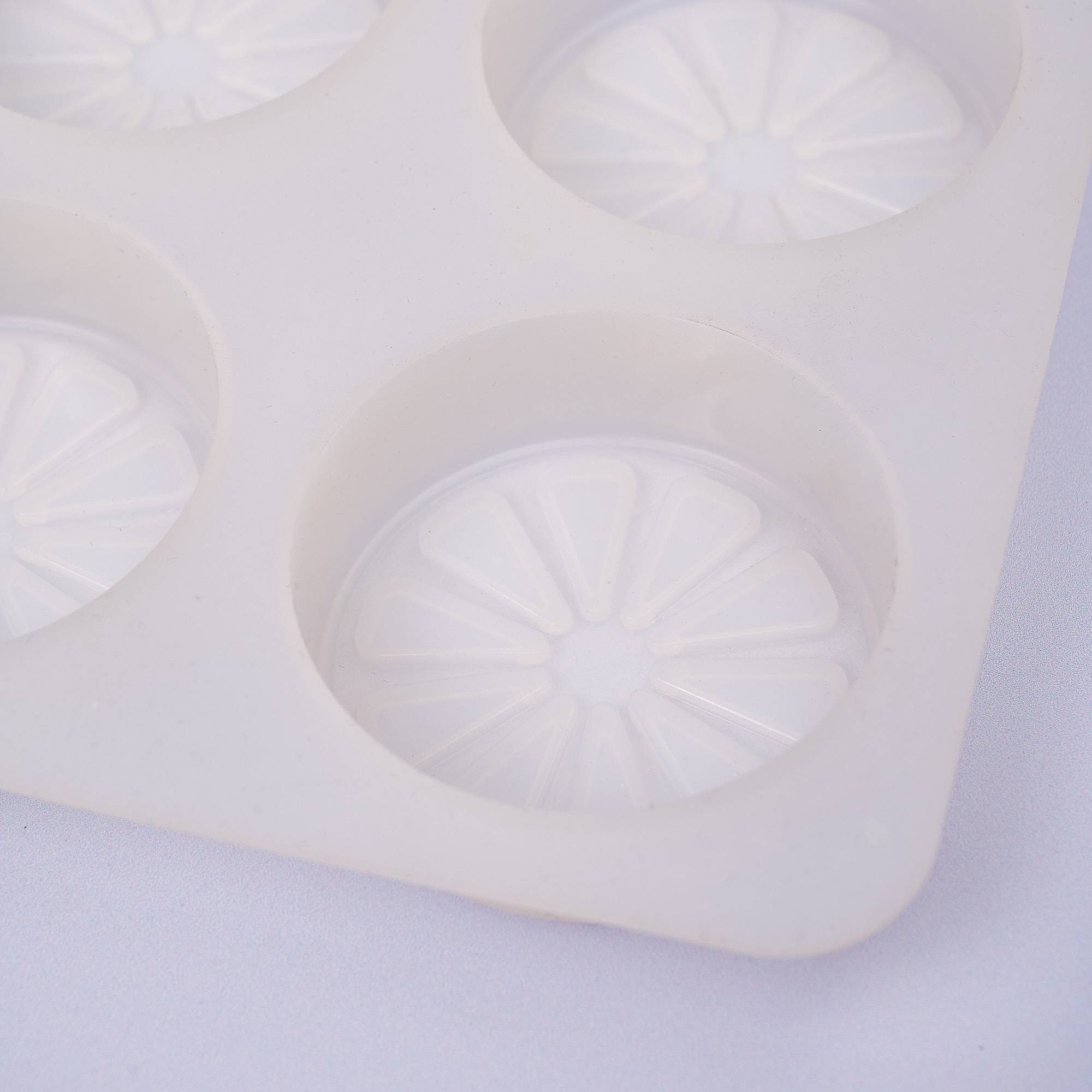 9041 Citrus Mould, Silicone, Set of 4 - Detail