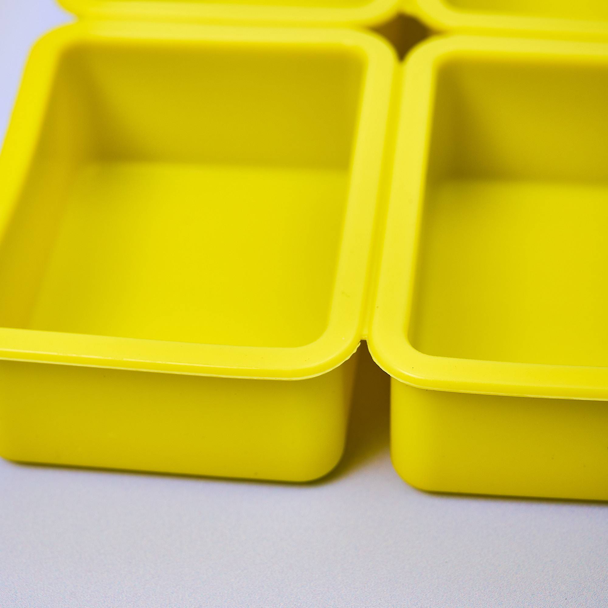 9131 Rectangle Mould, Silicone, Set of 4 - Close Up