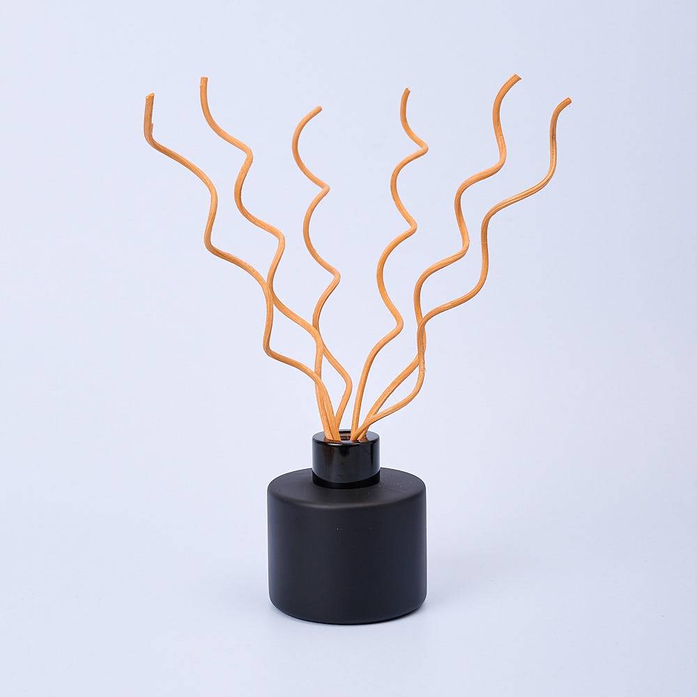 9311 Orange Curved Rattan Reeds - Pack of 10