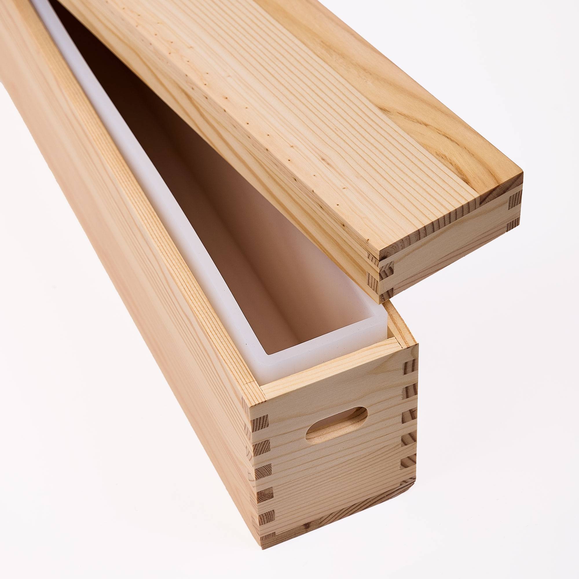 9377 Soap Mould with Silicone Lining, 2kg, Tall & Skinny