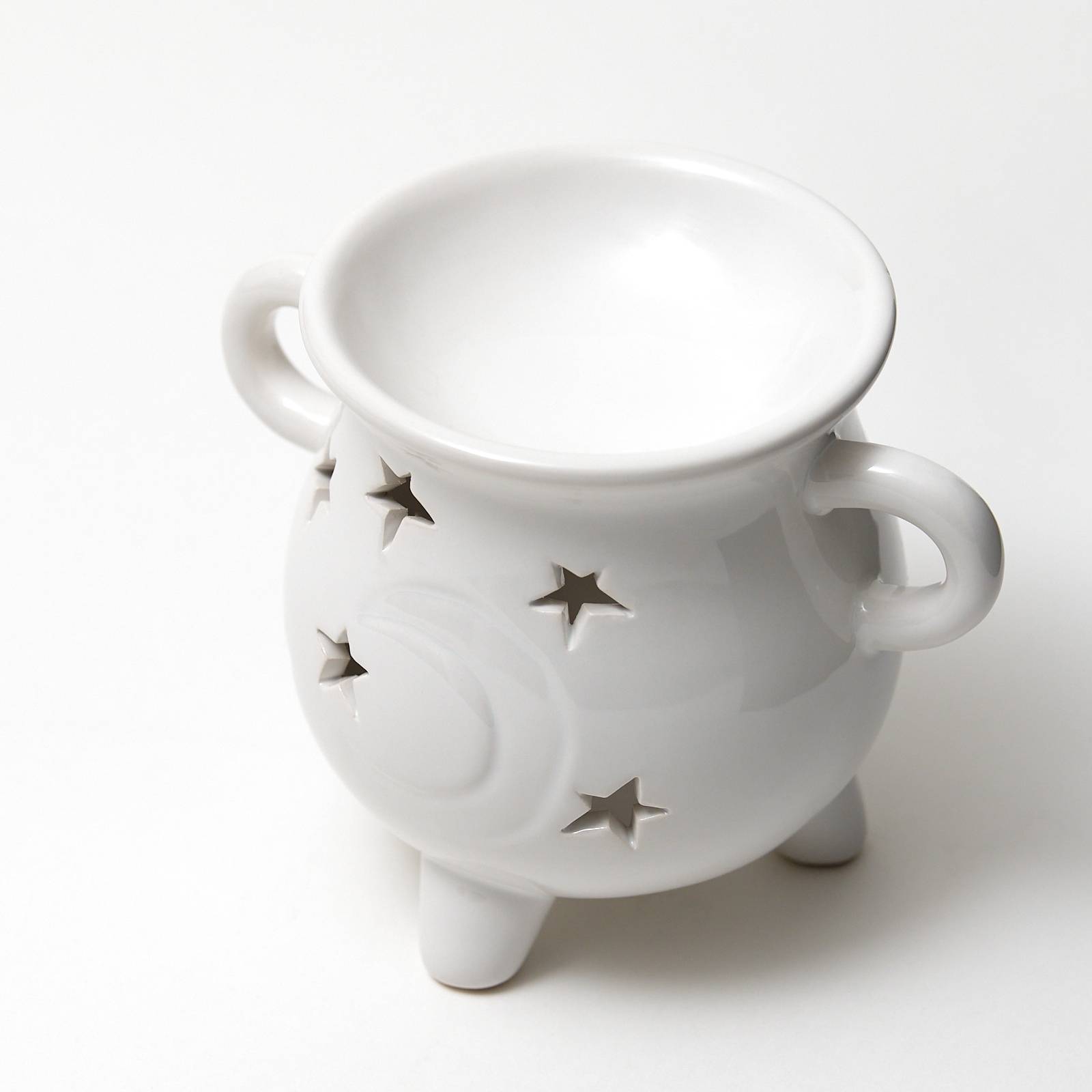 12510 Cauldron Ceramic Burner - White