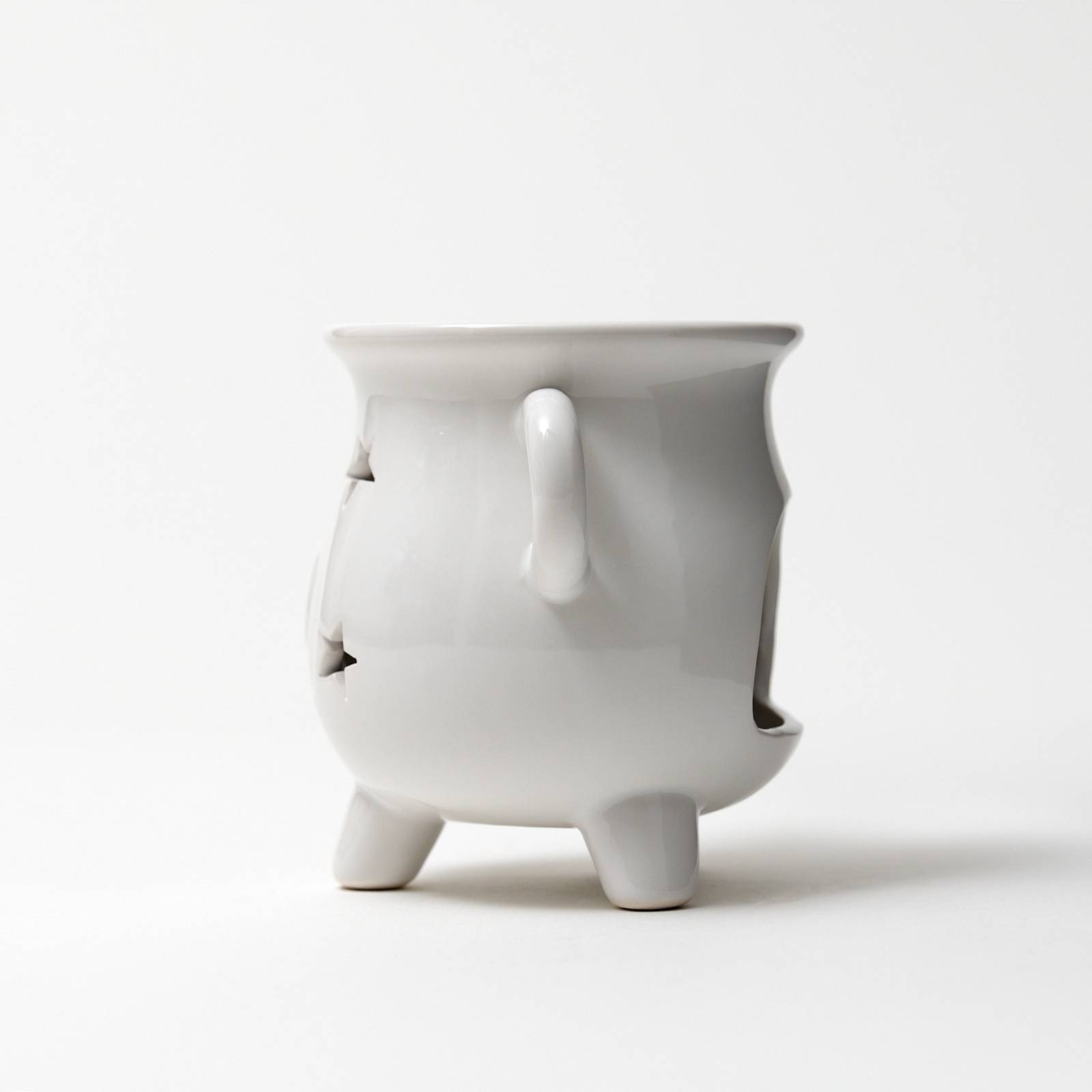 12511 Cauldron Ceramic Burner - White