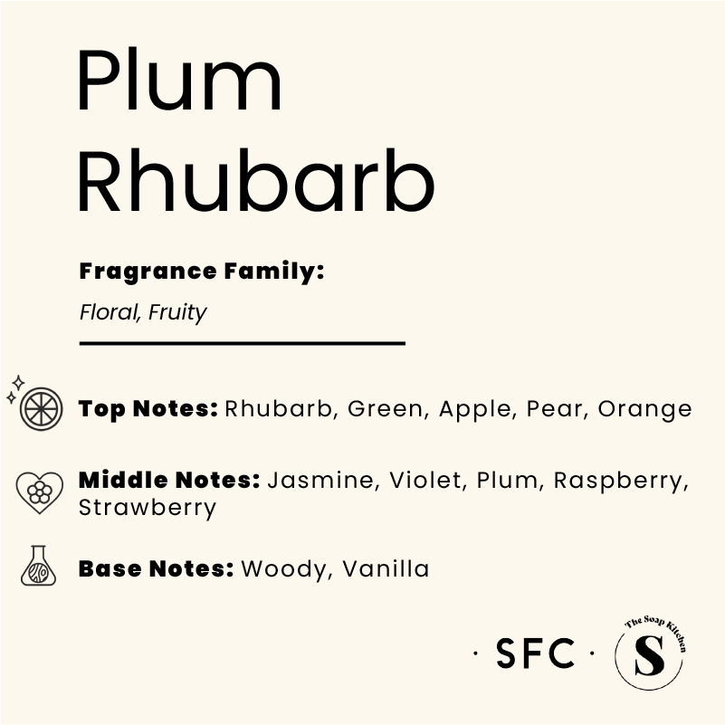 Plum Rhubarb Fragrance Oil V2 Plum & Rhubarb Fragrance Oil